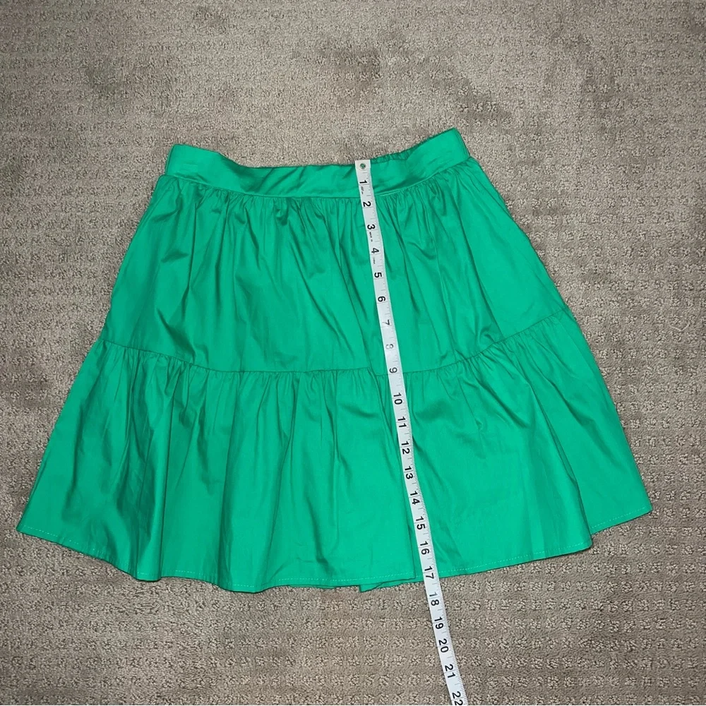 NWT Vestique Green Mini Skirt Size Small